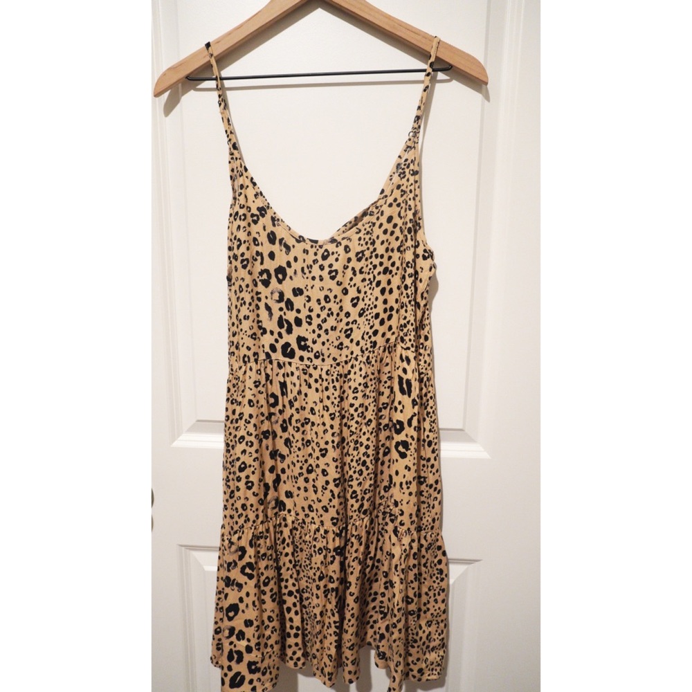 Leopard print dress